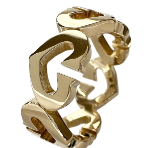 12号【CARTIER/カルティエ】 リング・指輪 Cハート K18ゴールド 18金 6.9g 52 レディース【中古】【真子質店】【GD】【IIKK】