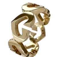 12号【CARTIER/カルティエ】 リング・指輪 Cハート K18ゴールド 18金 6.9g 52 レディース【中古】【真子質店】【GD】【IIKK】