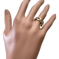 12号【CARTIER/カルティエ】 リング・指輪 Cハート K18ゴールド 18金 6.9g 52 レディース【中古】【真子質店】【GD】【IIKK】