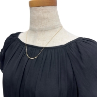 【TIFFANY&Co./ティファニー】 Tスマイル スモール ネックレス K18ゴールド 18金 3.0g 40.5/45.5cm レディース【中古】【真子質店】【GD】【SxT】