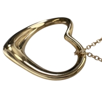 【TIFFANY&Co./ティファニー】 オープンハート ペレッティ ネックレス K18ゴールド 18金 5.2g 40cm レディース【中古】【真子質店】【GD】【STD】
