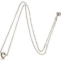 【TIFFANY&Co./ティファニー】 ネックレス ラヴィングハート パロマピカソ K18ゴールド 18金 2.4g 41・46.5cm レディース【中古】【真子質店】【GD】【DMiD】