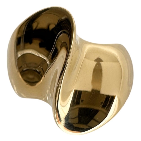 11号【MIKIMOTO/ミキモト】 曲線美デザイン  リング・指輪 K18ゴールド 18金 13.4g レディース【中古】【真子質店】【GD】【TTMoMo】