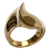 11号【MIKIMOTO/ミキモト】 曲線美デザイン リング・指輪 K18ゴールド 18金 13.4g レディース【中古】【真子質店】【GD】【TTMoMo】