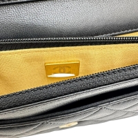 【CHANEL/シャネル】 ココクリップ チェーンウォレット AP2508 ショルダーバッグ ラムスキン/レザー ブラック レディース【中古】【真子質店】【BL】【MaMoxx】