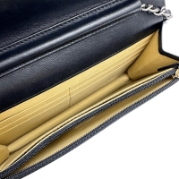 【CHANEL/シャネル】 ココクリップ チェーンウォレット AP2508 ショルダーバッグ ラムスキン/レザー ブラック レディース【中古】【真子質店】【BL】【MaMoxx】