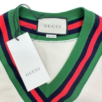 【GUCCI/グッチ】 シェリーライン ベスト ウール100% ホワイト レディース【中古】【真子質店】【GD】【Txx】