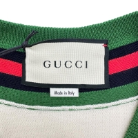【GUCCI/グッチ】 シェリーライン ベスト ウール100% ホワイト レディース【中古】【真子質店】【GD】【Txx】