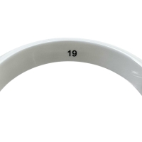 19号 リング・指輪 アイコン セラミック/K18ゴールド 18金 2.3g レディース【中古】【真子質店】【BL】【IMox】