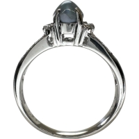 11号 アレキサンドライト 1.21ct ダイヤモンド 0.18ct リング・指輪 Pt900プラチナ 4.9g レディース【中古】【真子質店】【NN】【MoSD】