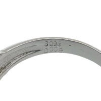 12.5号 サファイア 計0.94ct ダイヤモンド 計0.08ct リング・指輪 Pt900プラチナ 4.8g レディース【中古】【真子質店】【NN】【DKMa】