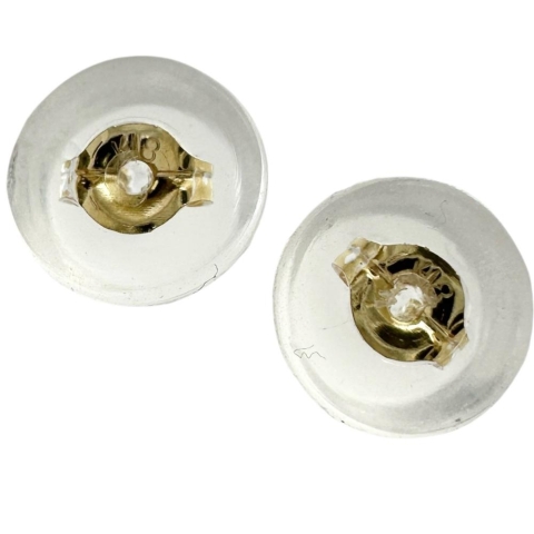 フラワーモチーフ シトリン ペリドット ピアス K18ゴールド 18金 1.0g レディース【中古】【真子質店】【NN】【IMiMi】