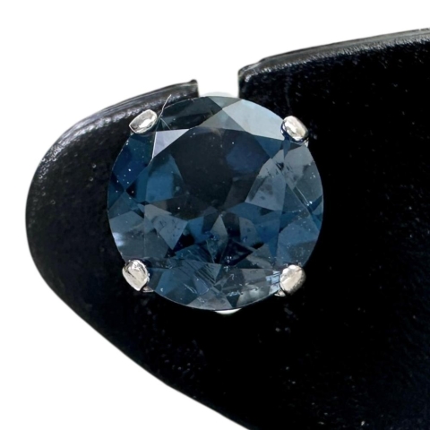 ロンドンブルートパーズ 0.50×2ct ピアス Pt900プラチナ 0.6g レディース【中古】【真子質店】【NN】【IxD】