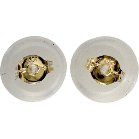 フラワーモチーフ オパール ペリドット ピアス K18ゴールド 18金 1.0g レディース【中古】【真子質店】【NN】【IMiMa】