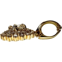 ダイヤモンド 0.63ct ペンダントトップ K18ゴールド 18金 1.9g レディース【中古】【真子質店】【NN】【DYT】