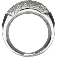 13.5号 ルビー 2.40ct ダイヤモンド 0.60ct リング・指輪 K18WGホワイトゴールド 18金 11.7g レディース【中古】【真子質店】【NN】【TTMiMi】