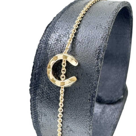 【CHANEL/シャネル】 ココクラッシュ ブレスレット K18ゴールド 18金 2.3g 15.5cm J12365 レディース【中古】【真子質店】【BL】【TxIMa】