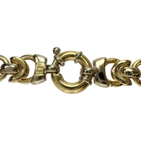 【UNOAERRE/ウノアエレ】 デザインチェーン 中空  ネックレス K18ゴールド 18金 30.8g 43cm レディース【中古】【真子質店】【BL】【MoYIx】