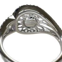 12号 ダイヤモンド 0.53ct リング・指輪 K18WGホワイトゴールド 18金 4.7g レディース【中古】【真子質店】【NN】【SMaMo】