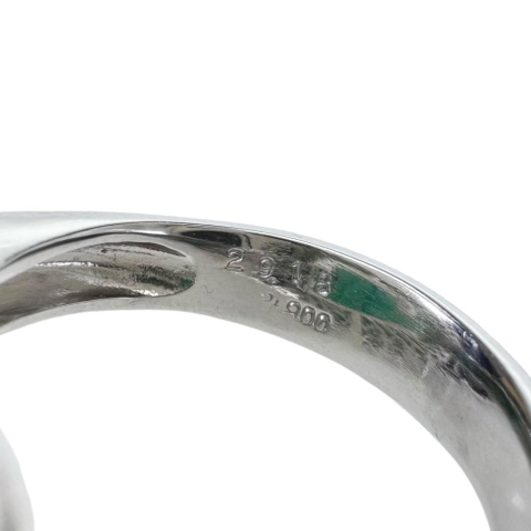 ★★最終特価品 10号 エメラルド 29.18ct ダイヤモンド 3.31ct リング・指輪 Pt900プラチナ 25.1g レディース【中古】【真子質店】【NN】【TTxxx】