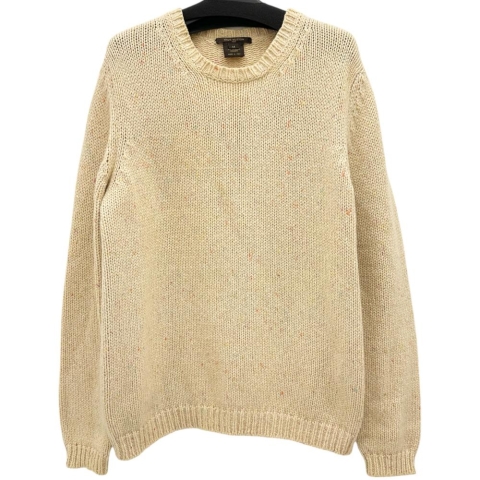 【LOUIS VUITTON/ルイ・ヴィトン】 ニット カシミヤ アイボリー レディース【中古】【真子質店】【GD】【IMox】