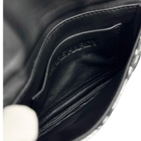 【PIERRE HARDY/ピエールアルディ】 アルファ ショルダーポーチ ショルダーバッグ レザー ブラック/シルバー レディース【中古】【真子質店】【BL】【IKx】