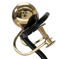 ボール イヤリング K18ゴールド 18金 1.6g レディース【中古】【真子質店】【BL】【TMox】【ex】