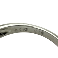 13号 パライバトルマリン 0.12ct ダイヤモンド 0.32ct リング・指輪 Pt900プラチナ 4.3g レディース【中古】【真子質店】【NN】【MoYI】