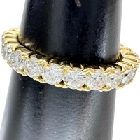 13号 フルサークル ダイヤモンド 2.00ct リング・指輪 K18ゴールド 18金 3.4g レディース【中古】【真子質店】【NN】【IMoxK】