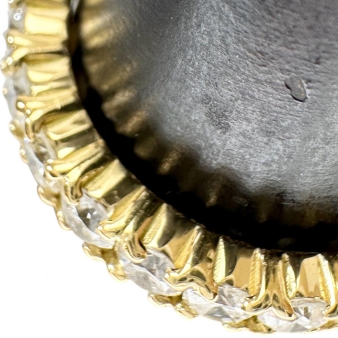 13号 フルサークル ダイヤモンド 2.00ct リング・指輪 K18ゴールド 18金 3.4g レディース【中古】【真子質店】【NN】【IMoxK】