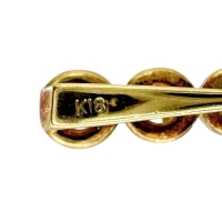 アクアマリン(サンタマリア) 0.49ct ダイヤモンド 0.74ct ペンダントトップ K18ゴールド 18金 1.7g レディース【中古】【真子質店】【NN】【MoMaS】