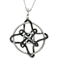 【ラソマ】(チェーンのみ)  ダイヤモンド（ブラックダイヤ込み） 1.14ct ネックレス K18WGホワイトゴールド 18金 6.8g 46cm レディース【中古】【真子質店】【NN】【ITIx】