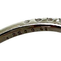 12号 ダイヤモンド(推定ファンシーイエロー-SI2程度) 1.226ct ダイヤモンド 0.43ct リング・指輪 Pt900プラチナ 3.1g レディース【中古】【真子質店】【NN】【IKYx】