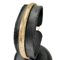 メッシュ　▲歪み ブレスレット K18ゴールド 18金 2.4g 17.5cm レディース【中古】【真子質店】【BL】【DIMi】【ex】