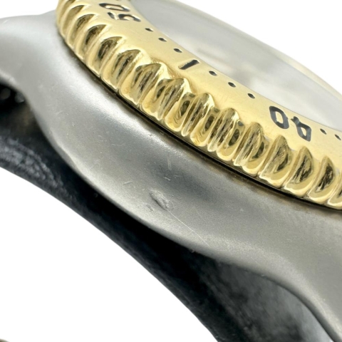 【TAG HEUER/タグホイヤー】 WG1421-0 プロフェッショナル 200 腕時計 ステンレススチール/GP クオーツ ベージュ文字盤/ゴールドシルバーコンビベルト レディース【中古】【真子質店】【NN】【TMix】