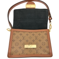 【LOUIS VUITTON/ルイ・ヴィトン】 M45958 モノグラムリバース ドーフィーヌMM ショルダーバッグ モノグラムキャンバス PVC/ゴールド金具 レディース【中古】【真子質店】【BL】【IMiKx】