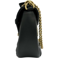 【LOUIS VUITTON/ルイ・ヴィトン】 M51498 ニューウェーブ ２WAYチェーンショルダーバッグMM ショルダーバッグ レザー ブラックレザー/ゴールド金具 レディース【中古】【真子質店】【BL】【IYMox】