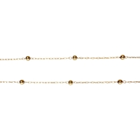 デザインボールチェーン ネックレス K18PGピンクゴールド 18金 1.8g 60.5cm レディース【中古】【真子質店】【BL】【Ixx】【ex】