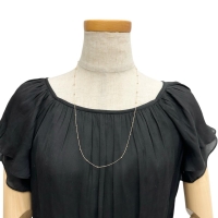 デザインボールチェーン ネックレス K18PGピンクゴールド 18金 1.8g 60.5cm レディース【中古】【真子質店】【BL】【Ixx】【ex】