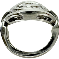 9号【BVLGARI/ブルガリ】 リング・指輪 アストラーレ チェルキ K18WGホワイトゴールド 18金 11.1g レディース【中古】【真子質店】【BL】【TxxT】