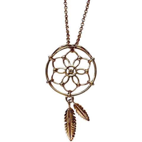 フラワーモチーフ ダイヤモンド ネックレス K18PGピンクゴールド 18金 3.6g 46cm レディース【中古】【真子質店】【NN】【YxMo】