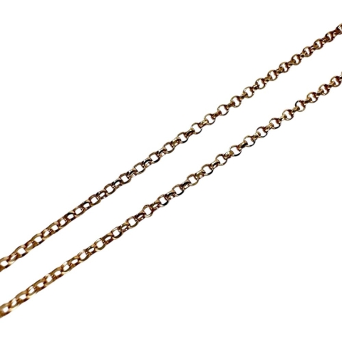 フラワーモチーフ ダイヤモンド ネックレス K18PGピンクゴールド 18金 3.6g 46cm レディース【中古】【真子質店】【NN】【YxMo】