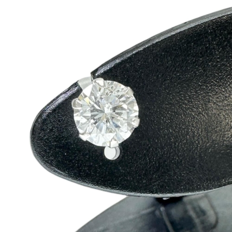 ダイヤモンド（H-SI2-VG） 0.348ct ダイヤモンド(G-SI2-VG) 0.315ct ピアス Pt900プラチナ 0.4g レディース【中古】【真子質店】【NN】【DIMi】