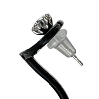 ダイヤモンド(H-SI2-VG) 0.348ct ダイヤモンド(G-SI2-VG) 0.315ct ピアス Pt900プラチナ 0.4g レディース【中古】【真子質店】【NN】【DIMi】