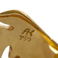 15号 【AKコレクション】  マルチ石 リング・指輪 K18ゴールド 18金 9.8g レディース【中古】【真子質店】【NN】【IYMiMa】