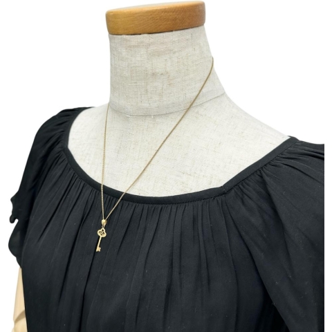 キーモチーフ ペンダントトップ K18ゴールド 18金 0.8g レディース【中古】【真子質店】【NN】【ITx】