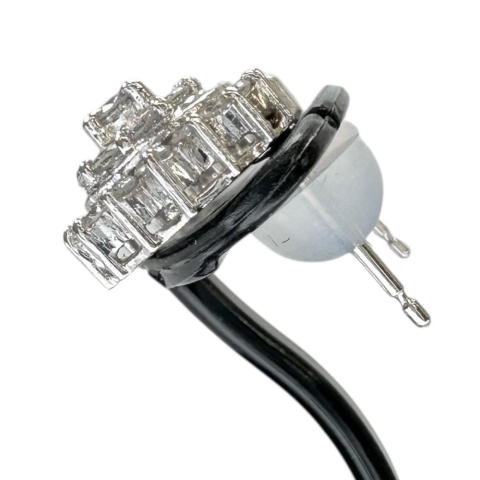 ダイヤモンド 0.52/0.52ct ピアス Pt900プラチナ 4.2g レディース【中古】【真子質店】【NN】【DMox】