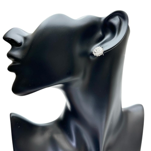 ダイヤモンド 0.52/0.52ct ピアス Pt900プラチナ 4.2g レディース【中古】【真子質店】【NN】【DMox】